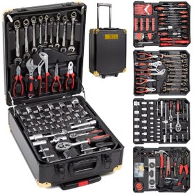 Resim Ekinler Eea348 Bavullu 186 Parça El Aletleri Seti 186 Parça 