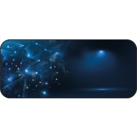 Resim Mp-706 Büyük Boy 30x70cm 3mm Oyuncu Mouse Pad Şık Desenli Kaymaz Taban Fare Altlığı 