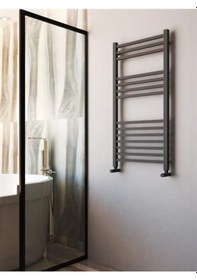 Resim Mercan 500/1200 Siyah K&K Dekoratif Çelik Havlupan 