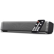 Resim Bluetooth Soundbar'lar 2 5w Taşınabilir Kablolu Ve Kablosuz Mini Soundbar Hoparlörler Ev Sineması İçin Uzaktan Kumandalı Surround Ses 