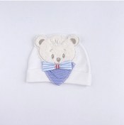 Resim BON CHİC BABY Bebek & Çocuk Giyim Aksesuar Bear Krem Şapka 