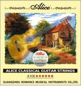 Resim Alice A-106 Tam Set Klasik Gitar Teli Takımı 