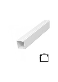 Resim Kablo Kanalı 16X16 Mm 2 Metre Yapışkanlı Bantlı 6 Adet 