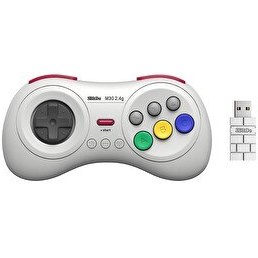 Resim 8bitdo M30 2.4g Kablosuz Gamepad Oyun Kolu Nintendo Switch ,sega Genesis Mini ve Mega Drive Mini Uyumlu 