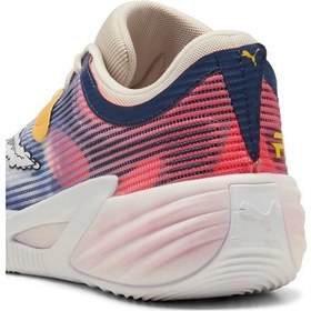 Resim Puma All-pro Nıtro 2 Hooptopıa Unısex Basketbol Ayakkabısı 312303 01 Mavi 