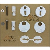 Resim Nkp Thermoplast Soft Klozet Kapak Menteşesi Montaj Vidası Plastik Nkp Thermoplast Soft Menteşe Grubu 
