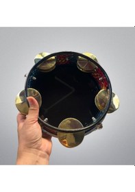 Resim Ptapz Rhythm Profesyonel Ayarlı Arap Zilli Tef Renkli 