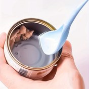 Resim 1 Adet Dayanıklı Plastik Evcil Hayvan Yemek Kaşığı - Köpekler & Kediler İçin Islak Yemek Karıştırmak İçin Kolay Temizlenebilir Kaşık, Rastgele Renk, Evcil Hayvan Beslemesi İçin Mükemmel, Evcil Hayvan Yemek Kaşığı 