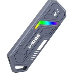 Resim Ecovibe Raxius DK03 Usb-A/type-C Kablolu Rgb 22X80 M.2 Nvme Taşınabilir Harici SSD (512, Gb) 