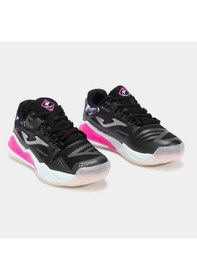 Resim Joma Spin Lady Tspılw2501om Kadın Padel & Tenis Ayakkabısı Siyah 