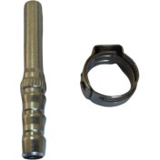 Resim 7A Mühendislik Termoplastik Düz Boru 6 mm - 8 mm Dönüştürücü + Kelepçe 