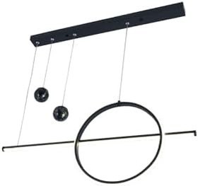 Resim TT AYDINLATMA Tt026-sy Mat Siyah (Gün Işığı) Led Avize Siyah 