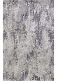 Resim Merinos Halı Diyez Serisi 34932 095 Akrilik Yün Halı Salon Oturma Odası Halısı Gri 