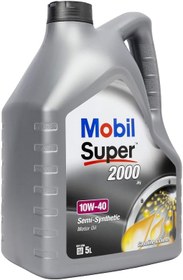 Resim Mobil Super 2000 X1 10W40 Motor Yağı 4 L + 150549 X1 10W40 1 L 