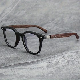 Resim Retro Minimalist Kare Çerçeve Blokaj Gözlükleri - Dayanıklı Polikarbonat Unisex Erkek & Kadın, Günlük, İş, Okul, Fotoğraf Aksesuarı, Bilgisayar ve Elektronik Cihazlardan Mavi Işık Koruma 