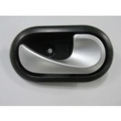 Resim TŞT 2003 - 2009 Renault Scenıc Iı Arka Kapı Iç Açma Kolu Sağ Siyah Elceği Gümüş Gri Oem No: 8200174074 