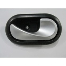 Resim TŞT 2003 - 2009 Renault Scenıc Iı Arka Kapı Iç Açma Kolu Sağ Siyah Elceği Gümüş Gri Oem No: 8200174074 