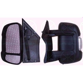 Resim Fıat Ducato Jumper Boxer 2006 Ayna Kapağı Sağ Siyah Oem No:735517041 