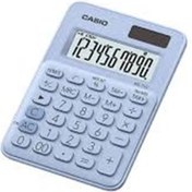 Resim Casio MS-7UC-LB 10 Hane Açık Mavi Masa Üstü Hesap Makinesi 
