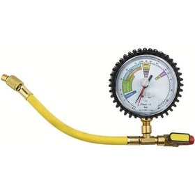 Resim Zhanglei001 Sarı Hava Kondisyonu Buzdolabı Hvac Sistemleri R134a R22 R407c R410a R404a R507 R32 Azot Basınç Göstergesi 