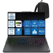 Resim Lenovo Legion Pro 7 I9-14900HX 80GB 2tb SSD 16GB/RTX4090/175W 16" 240Hz 500NITS Hdr Wqxga WIN11PRO Taşınabilir Bilgisayar L83DE002XTRWP18 + Zettaçanta 