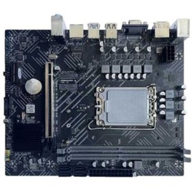 Resim TURBOX Dragos H610M-E Ddr4 3200Mhz M2 Hdmı Vga Ses Ethernet 12.13.14.Nesil 1700 Pin Anakart 