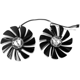 Resim FirstD Xfx Radeon Rx 5700 Xt Double Dissipation 95 Mm Fan 