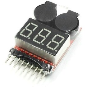 Resim Lipo Batarya Voltaj Test Cihazı / Lipo Buzzer Alarm Cihazı 