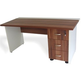 Resim Burovena Vena Oscar 3 Çekmeceli Çalışma Ofis Masası 