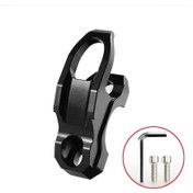 Resim Dinosaurs Honda Adv150, Adv160, Adv350, Adv 150, 160, 350 İçin Cnc Motosiklet Kanca Askısı, Modifiye Kask Tutucu Kelepçe Braketi Aksesuarları Siyah 