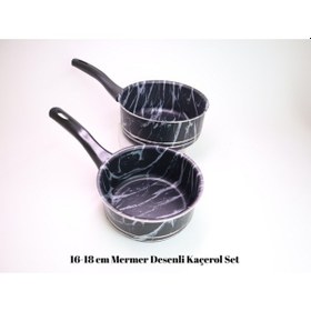 Resim Bonera Montella Vi Vo 2'li Cezve Seti 16-18 Cm 