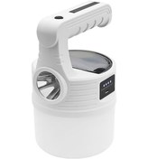 Resim Ranyeek 10 Modlu Şarj Edilebilir Solar Led Kamp Lambası - Su Geçirmez Taşınabilir Acil Durum Feneri Çok Renkli 