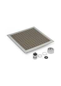 Resim Faumix Banyo Tepe Duş Setleri Için Quadro Model Kare Tepe Duş Başlığı Diğer 