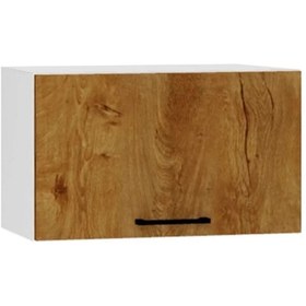 Resim GC Alin Mutfak Üst Modül Çok Amaçlı Dolap 60 Cm Tek Katlı - Meşe 