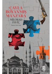 Resim Çayla Boyanmış Manzara / Milorad Paviç 