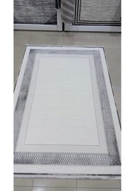 Resim Safyün Halı Kadife Kf418 Gri 200 X 290 Renkli 