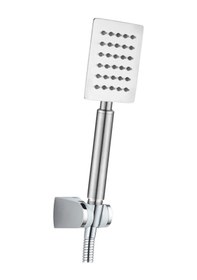 Resim T-may Sart Mat İnox Eko Mafsallı Duş Seti Üst Takımı Krom 