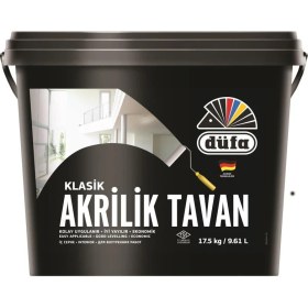 Resim AlanSansli Düfa Akrilik Tavan Boyası Beyaz 17.5 kg 