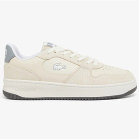 Resim Lacoste L001 Set Hakiki Deri Erkek Krem Sneaker Krem 
