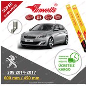 Resim Peugeot 308 İnwells Muz Silecek Takımı 2014-2017 Inwells