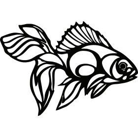 Resim Miyrem Autosticker^#akvaryum Balığı (Oto-Motor-Laptop-Duvar-Dekor) 20 x 14 cm 