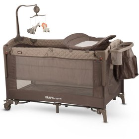 Resim Kraft Tiger PR Anne Yanı Oyun Parkı 70x120 cm - Bej - Açık Bej / Standart 