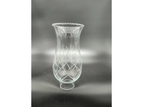 Resim Kuğulu Avize Lamba Camı Şeffaf Üzeri Kesmeli E.14( Duy yuvası:4.50cm) 