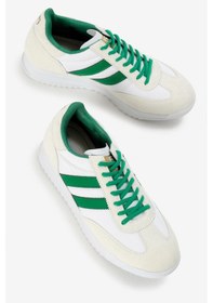 Resim Tonny Black Termo Taban Çift Şeritli Bağcıklı Beyaz Yeşil Spor Ayakkabı Tba2949 Beyaz Yeşil | Unisex 