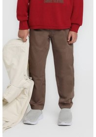 Resim Xo Kids Erkek Çocuk Pantolon 4-8 Yaş 2441 Kahve 