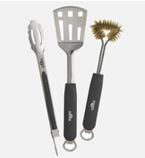 Resim Spatula Maşa Temizleme Fırçası Üçlü Set 