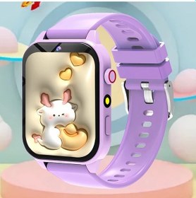 Resim Gaojunshop01 Mor Spor Gençler Oyun Saati: Usb Şarj, Adımsayar, Müzik Çalar, Hesap Makinesi, Işık, Hediye Diğer 