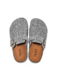 Resim Twigy Manu Erkek Ev Terliği Füme 41/45 AA0432 Füme 