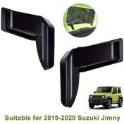 Resim Chuangyinshop Suzuki Jimny Jb64 Jb74 2019-2020 Arka Cam Isıtıcı Tel Kapağı Siyah Abs Plastik 