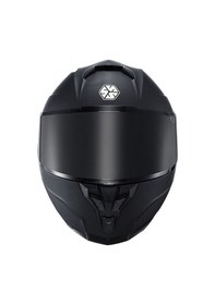 Resim Scoyco Double Vizörlü Full Face Ce Motosiklet Kaskı Siyah 